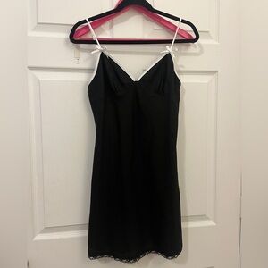 Cotton candy LA lace bottom mini dress